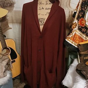 NWT Maroon Sweater Size 4XL